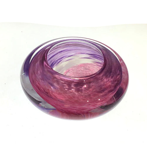 Vintage Glass Tealight Holder