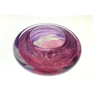 Vintage Glass Tealight Holder
