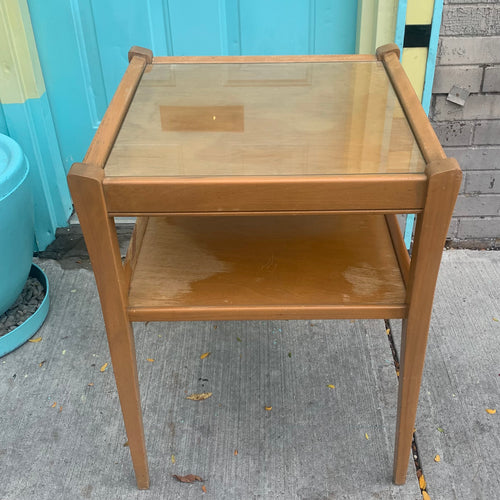 1950s Blondewood Side Table