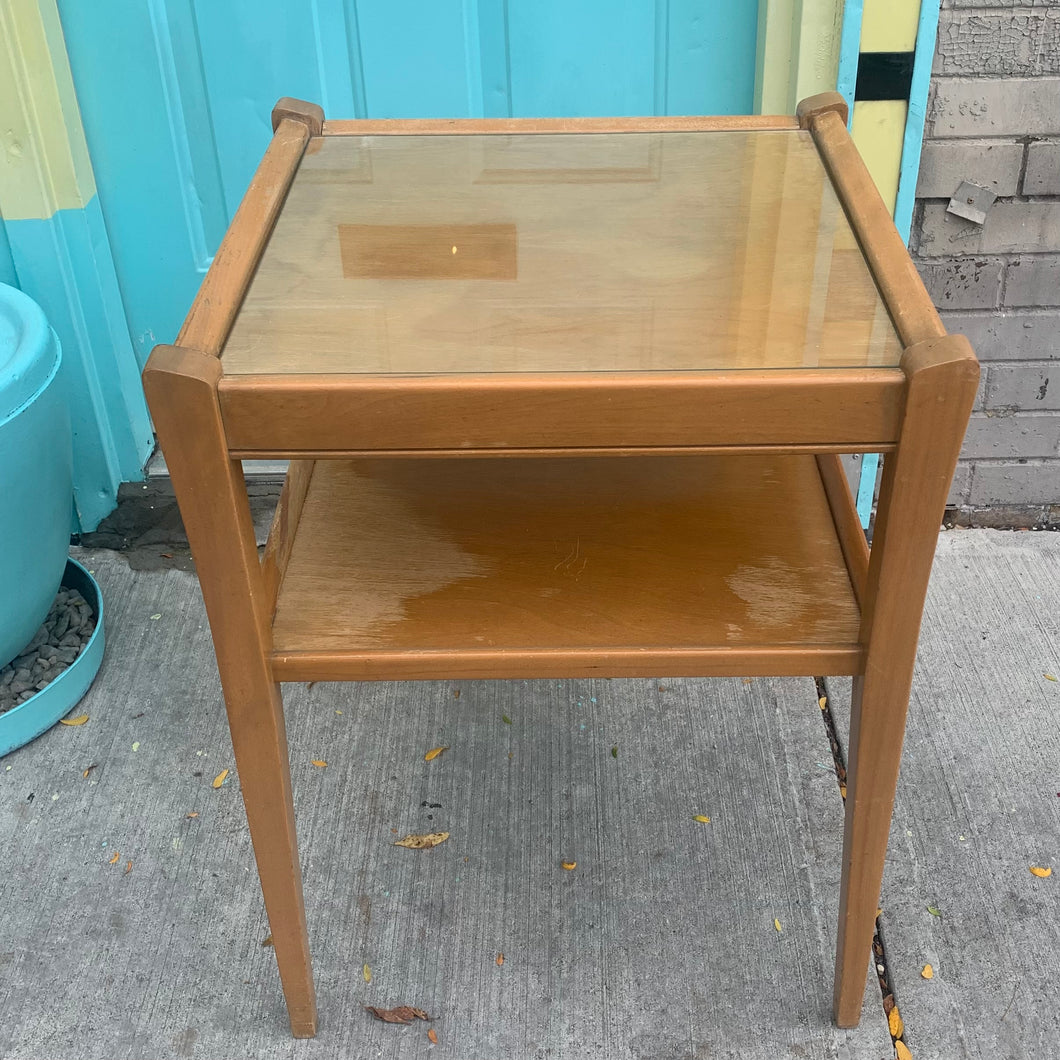 1950s Blondewood Side Table
