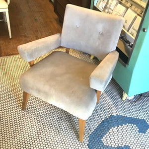 1950s Reupholstered Armchair