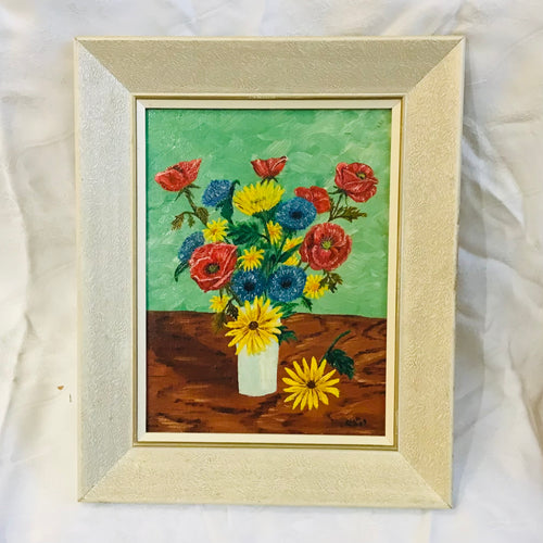 Vintage Flower Arrangement Painting