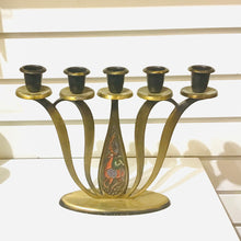 Load image into Gallery viewer, Vintage Dayagi Brass Candlestick