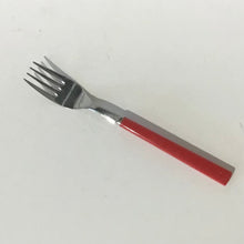 Load image into Gallery viewer, Vintage Red &amp; Yellow Handle Flatware