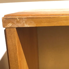 Load image into Gallery viewer, 1950s Blondewood Bookshelf Cabinet and Secretary Cabinet