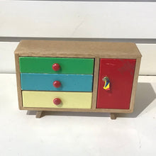 Load image into Gallery viewer, 1960s Dollhouse Dresser