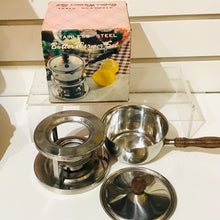 Load image into Gallery viewer, 1960s Stainless Steel Butter Warmer Set