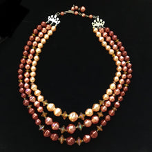 Load image into Gallery viewer, Vintage Multi-strand Beaded Necklaces