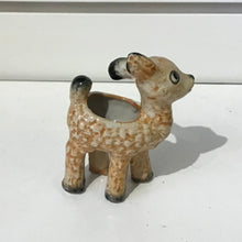 Load image into Gallery viewer, Vintage Ceramic Deer Planter