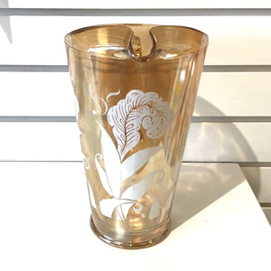 Jeannette Marigold Carnival Glass Pitcher