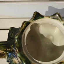Load image into Gallery viewer, Vintage Majolica Conch Shell Tea Set