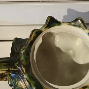 Vintage Majolica Conch Shell Tea Set