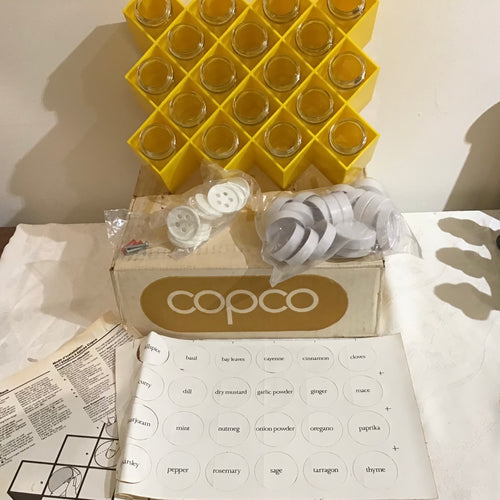 Vintage 1970s Copco Spice Rack - Deadstock