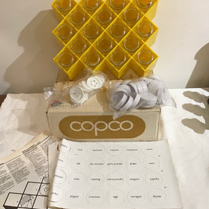 Vintage 1970s Copco Spice Rack - Deadstock