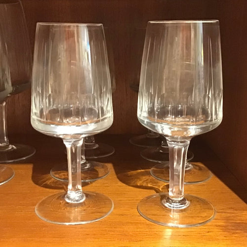 Vintage Etched Stemware
