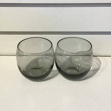 Load image into Gallery viewer, Vintage Smoked Glass Barware
