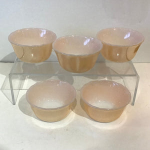 Fire King Peach Lustre Dishes