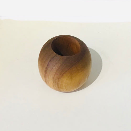 Wood Candlestick