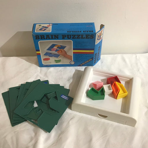 Vintage Brain Puzzles Set