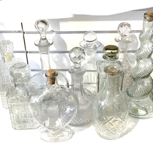 Vintage Glass Decanters