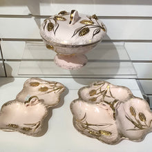 Load image into Gallery viewer, Lefton Pink Ceramic Trinket Dishes.