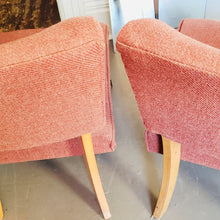 Load image into Gallery viewer, 1950s Blondewood Slipper Chairs