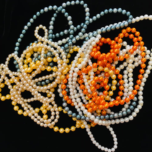 Vintage Single Strand Faux Pearls