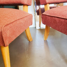 Load image into Gallery viewer, 1950s Blondewood Slipper Chairs