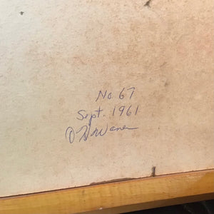 1962 “The Birches” Paint by Number