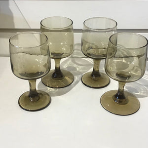 Smoked Glass Cocktail Glasses
