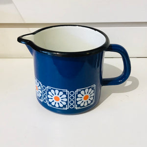 Vintage Enamel Pitcher Mug