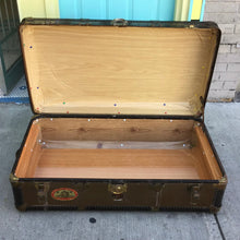 Load image into Gallery viewer, Vintage Travel Trunk