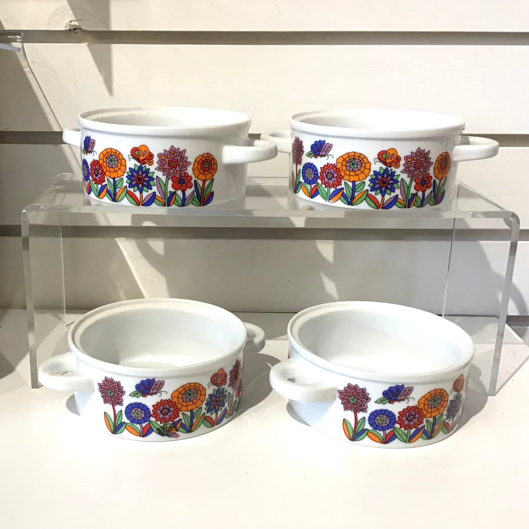 Flower Power Mini Casserole Dishes