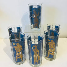 Load image into Gallery viewer, Set of 6 Vintage Highball Glasses