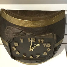 Load image into Gallery viewer, Novelty “Backwards” Barrel Clock