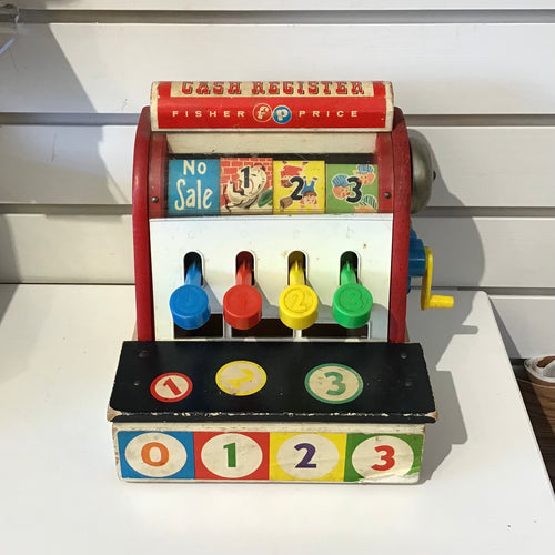 1960s Fisher Price Cash Register