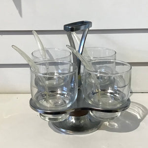 Vintage Condiment Serving Set