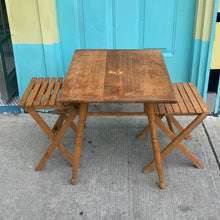 Load image into Gallery viewer, Vintage Childrens Table &amp; Stools