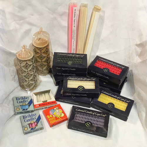 Vintage Boxed Candles - Deadstock
