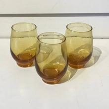 Load image into Gallery viewer, Vintage Amber Glass Drinkware