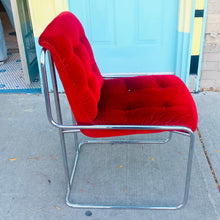 Load image into Gallery viewer, 1970s Chrome Frame Dining Chairs