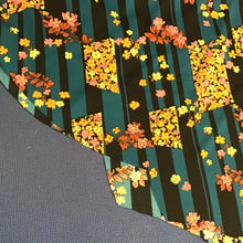 Load image into Gallery viewer, 1970s Mod Polyester Fabric Remnant