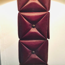 Load image into Gallery viewer, Vintage Lamp with Faux Tufted Tiles