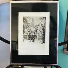 Load image into Gallery viewer, Framed Watercolour Winter Scene