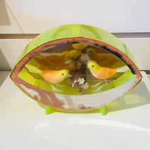 Load image into Gallery viewer, Vintage Lovebirds Diorama