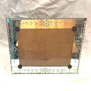 Vintage Mirrored Picture Frames