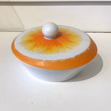 Load image into Gallery viewer, Porcelain Flower Lidded Trinket Dish