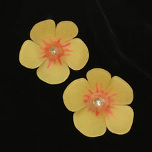 Load image into Gallery viewer, Flower Power Clip On Earrings