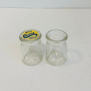 Miniature Dairy Bottles