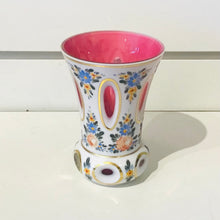 Load image into Gallery viewer, Vintage Bohemian Cased Glass Vase